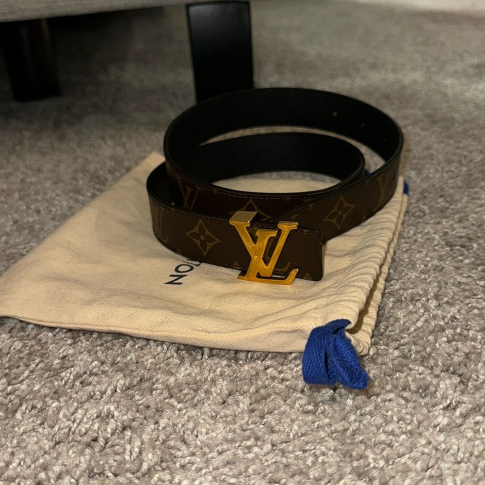 Reversible Louis Vuitton Belt